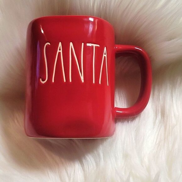 Rae Dunn SANTA red coffee cup - Picture 15 of 16
